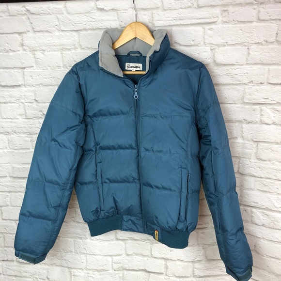 Cavallo Puffer Jacket Blue Medium - Picture 1 of 5